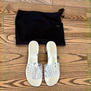 Giuseppe Zanotti silver formal shoes - BRAND NEW